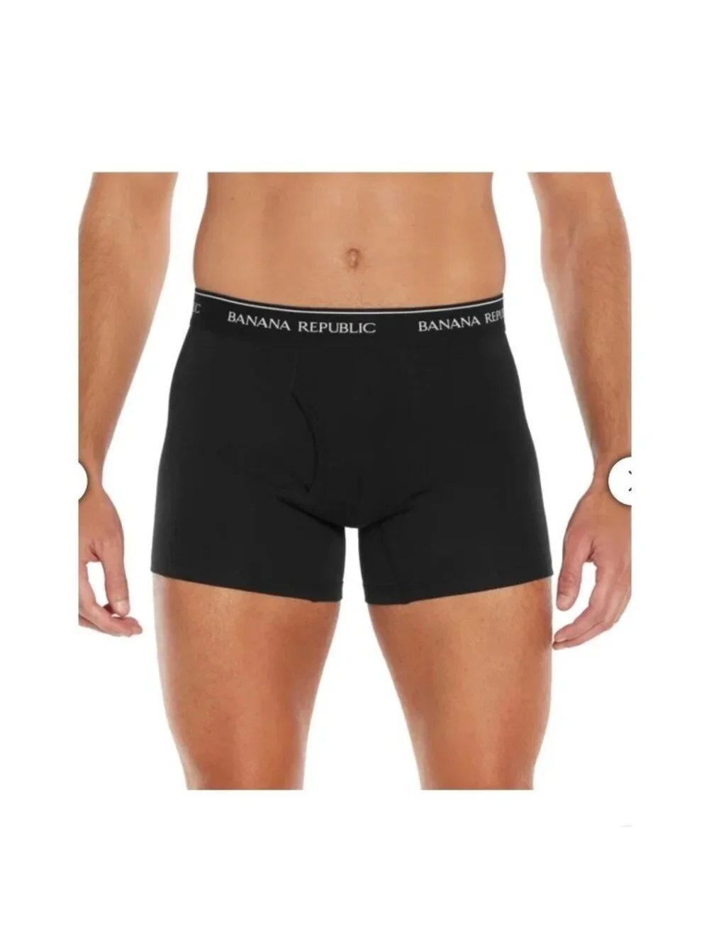 NWOB  Banana Republic Men's Size L Boxer Briefs 3-Pack Black  J2117